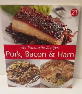Book : My Favourite  Recipes , ham bacon and ham , in colour