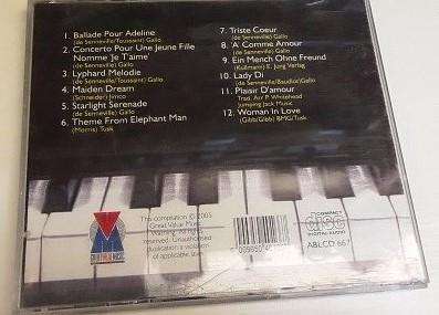 CD Music - Richard Clayderman , tribute album