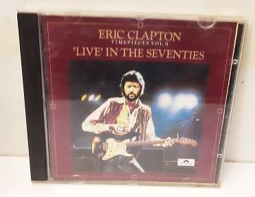 Music CD : Eric Clapton  , live in the seventies