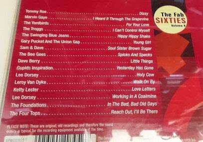 CD Music - The Fab Sixties volume 8