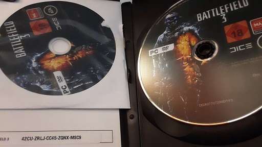 PC dvd rom Games -   Battlefield 3