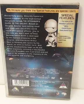 DVD  movie  :  Hitchhikers Guide to the Galaxy  - good condition