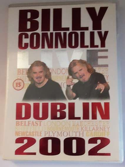 DVD movie  :  Billy Connolly   - Live - comedy good condition