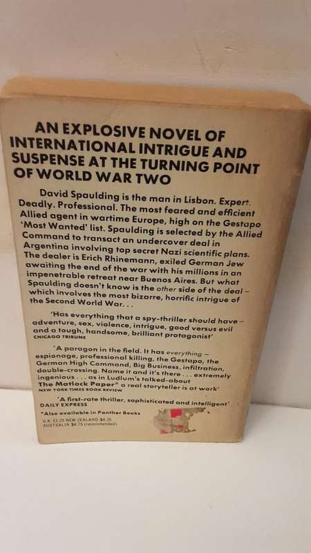 Book :  The Rhinemann Exchange , Ludlum