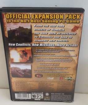 PC cd rom Games - Black Hawk Down Team Sabre official Expansion Pack