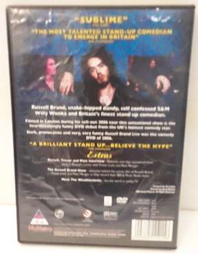 DVD  movie  :Russell Brand Live Comedy - good condition