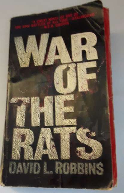BOOKS  -War of the rats - David L Robbins