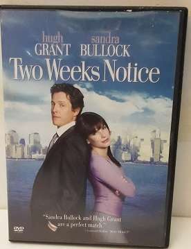 DVD movie   :  Two Weeks Notice