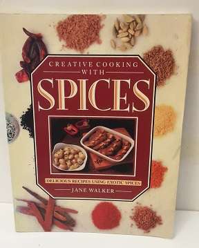 Book : Creative cooking with Spices in colour  - Jane Walker