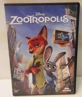 DVD movie  :   Zootropolis