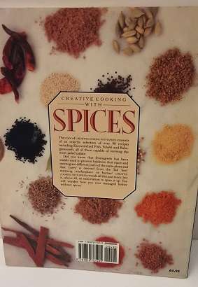 Book : Creative cooking with Spices in colour  - Jane Walker
