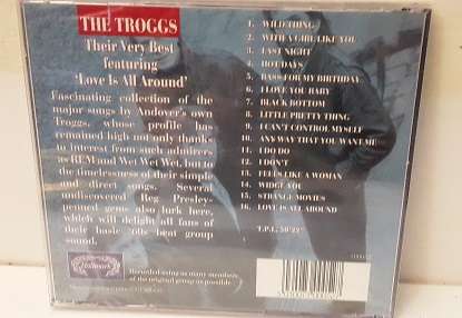 CD Music - The Troggs  -  excellent condition sealed