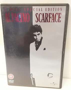 DVD  movie : Scarface Special Edition 2 disc  - good condition