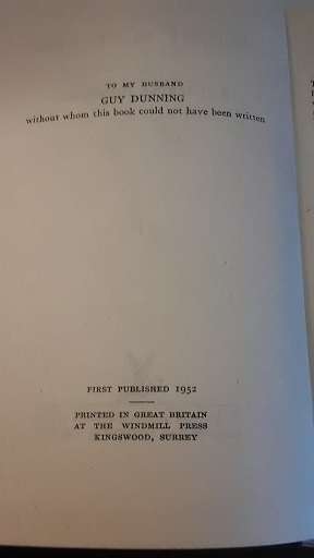 Books - The Bright Blue Eye by Katherine Dunning 1952 - 1st ed