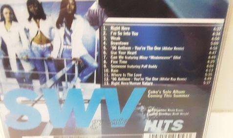 Music CD - SWV , Greatest hits