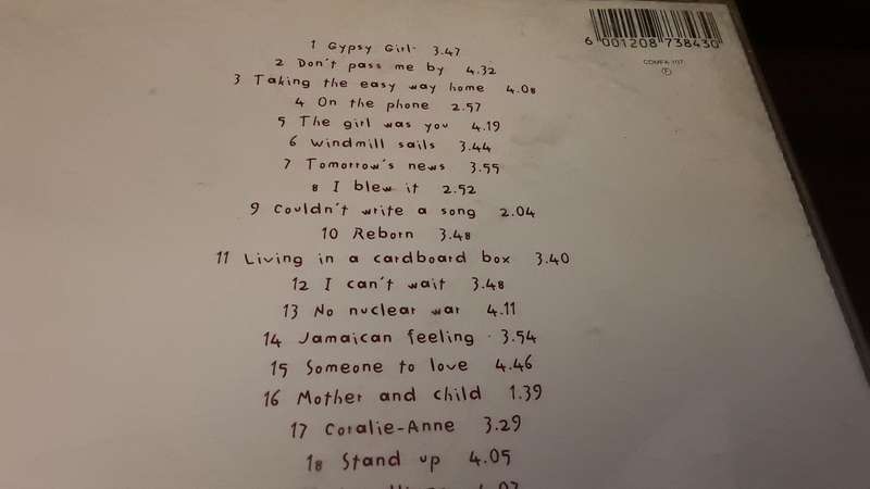 CD music  :   David Scoobie , Gypsie Girl
