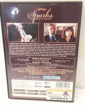 DVD movie   :Sparks the price of passion