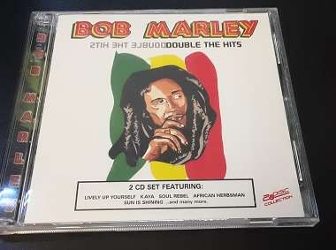 CD Music -  Bob Marley  Double the hits  21 songs - 2 CD's  - good condition