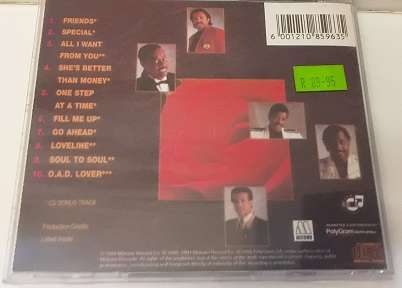 CD Music -Temptations - good condition