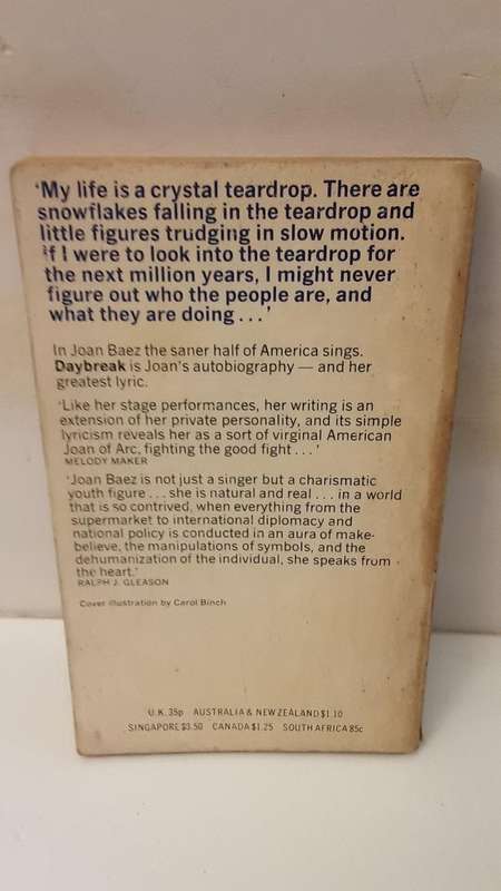 Book : Daybreak , Joan Baez