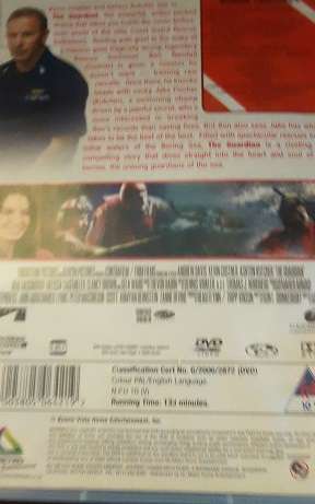 DVD Movie - The Guardian , Kevin Costner - good condition