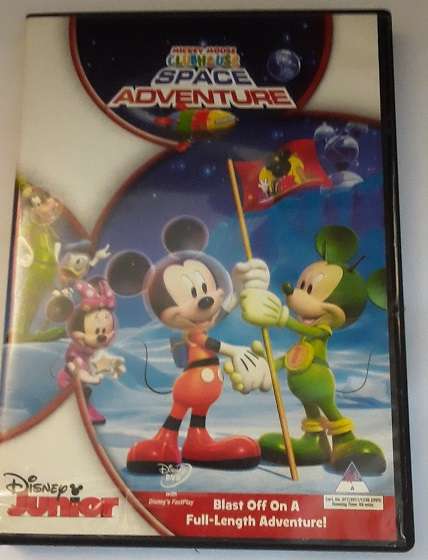 DVD movie  :  Mickey Mouse Space Adventure