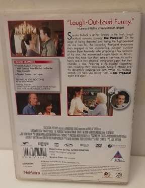 DVD Movie - The Proposal , good condition