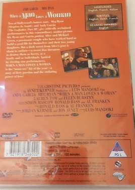 DVD movie   : When a man loves a woman