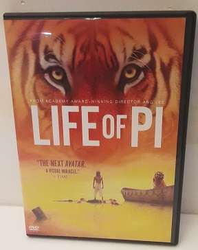 DVD Movie   -  Life of PI  ,  good condition