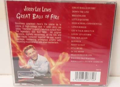 CD Music -  Jerry Lee Lewis -  excellent condition sealed