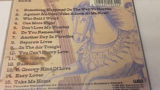 CD Music - Phil Collins Live  - good condition