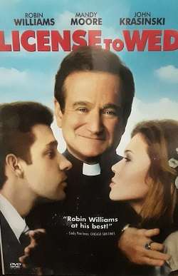 DVD Movie - License to Wed  , Robin Williams - good condition