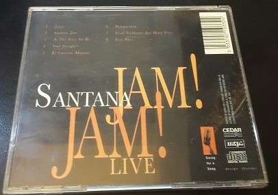 CD Music - Santana Jam Live  - 2 CD's  - good condition