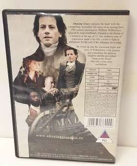 DVD Movie -  Amazing Grace , good condition