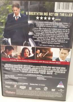 DVD  movie :  Public Enemies - good condition
