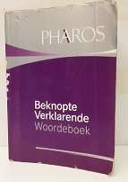 Book -  Beknopte Verklarende Woordeboek - Pharos