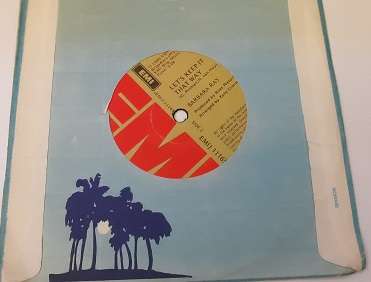 Vinyl Record  - 7" , Barbara Ray , let's keep it that way - good condition