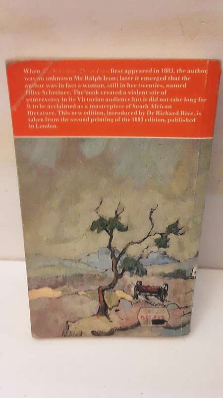 Book : The Story of an African Farm , Olive Schreiner