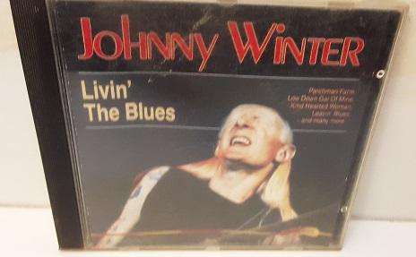 Music CD -Johnny Winter , livin the blues