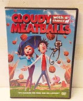 DVD movie  :  Cloudy with a Chance of Meatballs