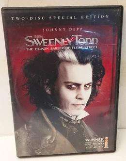 DVD movie  : Sweeney Todd 2 Disc's