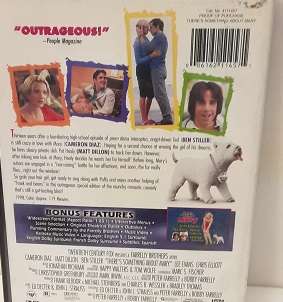 DVD  movie : There's Something about Mary  - good condition