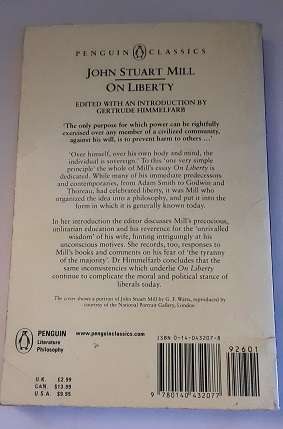 Books : John Stuart Mill On Liberty