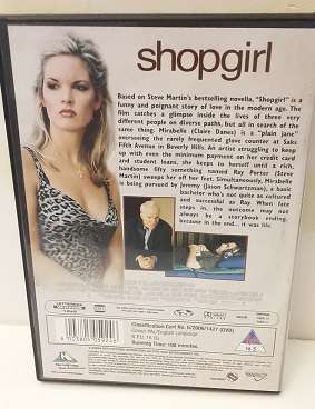 DVD movie   :  Shopgirl
