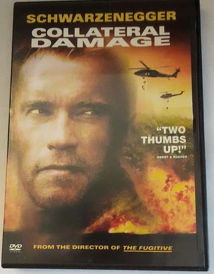 DVD movie  :  Collateral Damage , Schwarzenegger