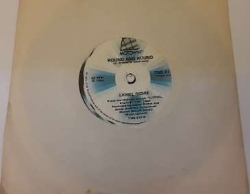 Vinyl Record  - 7" , Lionel Richie  , Stuck on you , Round and Round - good condition