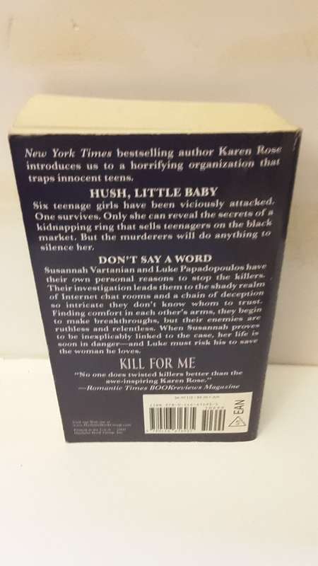 BOOK -  Kill for Me - Karen Rosev