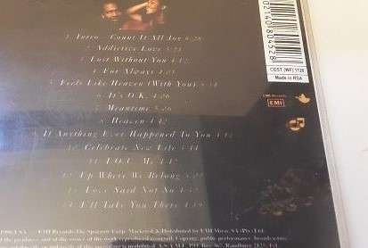 CD Music -  BeBe CeCe Winans -    good condition