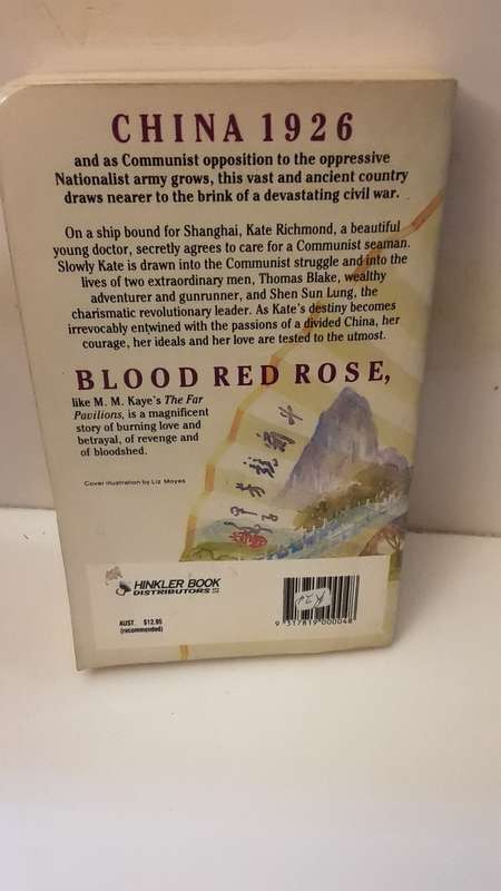 Book : Blood Red Rose , Maxwell Grant