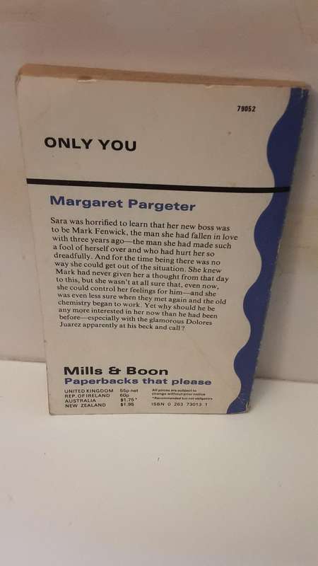 Book :Only You , Margaret Pargeter